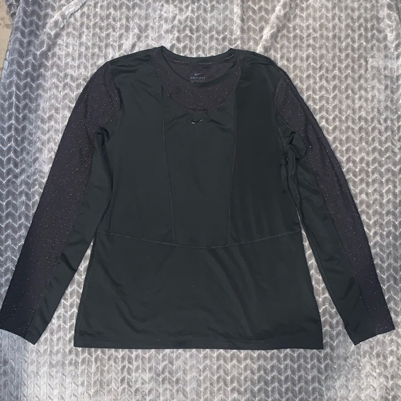 Nike Dri Fit Long sleeve jersey.  Size Large. - Picture 1 of 8